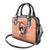 Personalized Kentucky Horse Racing Shoulder Handbag Beauty and The Horse Orange Version LT01