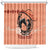 Personalized Kentucky Horse Racing 2024 Shower Curtain Beauty and The Horse Orange Version