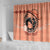 Personalized Kentucky Horse Racing Shower Curtain Beauty and The Horse Orange Version LT01