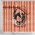 Personalized Kentucky Horse Racing Shower Curtain Beauty and The Horse Orange Version LT01