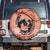 Personalized Kentucky Horse Racing 2024 Spare Tire Cover Beauty and The Horse Orange Version