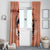 Personalized Kentucky Horse Racing Window Curtain Beauty and The Horse Orange Version LT01