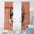 Personalized Kentucky Horse Racing Window Curtain Beauty and The Horse Orange Version LT01
