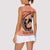 Personalized Kentucky Horse Racing Women Sleeveless Polo Shirt Beauty and The Horse Orange Version LT01