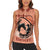 Personalized Kentucky Horse Racing Women Sleeveless Polo Shirt Beauty and The Horse Orange Version LT01