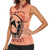 Personalized Kentucky Horse Racing Women Sleeveless Polo Shirt Beauty and The Horse Orange Version LT01