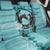 Personalized Kentucky Horse Racing Back Car Seat Cover Beauty and The Horse Teal Version LT01