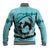 Personalized Kentucky Horse Racing Baseball Jacket Beauty and The Horse Teal Version LT01
