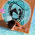 Personalized Kentucky Horse Racing Beach Blanket Beauty and The Horse Teal Version LT01