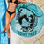 Personalized Kentucky Horse Racing Beach Blanket Beauty and The Horse Teal Version LT01