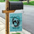 Personalized Kentucky Horse Racing Garden Flag Beauty and The Horse Teal Version LT01