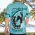 Personalized Kentucky Horse Racing Hawaiian Shirt Beauty and The Horse Teal Version LT01