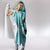 Personalized Kentucky Horse Racing Hooded Blanket Beauty and The Horse Teal Version LT01
