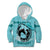 Personalized Kentucky Horse Racing Kid Hoodie Beauty and The Horse Teal Version LT01