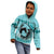 Personalized Kentucky Horse Racing Kid Hoodie Beauty and The Horse Teal Version LT01