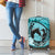 Personalized Kentucky Horse Racing Luggage Cover Beauty and The Horse Teal Version LT01