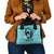 Personalized Kentucky Horse Racing Shoulder Handbag Beauty and The Horse Teal Version LT01