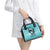 Personalized Kentucky Horse Racing Shoulder Handbag Beauty and The Horse Teal Version LT01