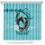 Personalized Kentucky Horse Racing Shower Curtain Beauty and The Horse Teal Version LT01