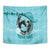 Personalized Kentucky Horse Racing Tapestry Beauty and The Horse Teal Version LT01