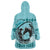 Personalized Kentucky Horse Racing Wearable Blanket Hoodie Beauty and The Horse Teal Version LT01