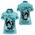 Personalized Kentucky Horse Racing Women Polo Shirt Beauty and The Horse Teal Version LT01