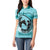 Personalized Kentucky Horse Racing Women Polo Shirt Beauty and The Horse Teal Version LT01