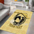 Personalized Kentucky Horse Racing Area Rug Beauty and The Horse Yellow Version LT01