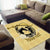 Personalized Kentucky Horse Racing Area Rug Beauty and The Horse Yellow Version LT01