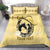 Personalized Kentucky Horse Racing Bedding Set Beauty and The Horse Yellow Version LT01