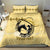 Personalized Kentucky Horse Racing Bedding Set Beauty and The Horse Yellow Version LT01