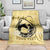 Personalized Kentucky Horse Racing Blanket Beauty and The Horse Yellow Version LT01