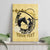 Personalized Kentucky Horse Racing Canvas Wall Art Beauty and The Horse Yellow Version LT01