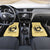 Personalized Kentucky Horse Racing Car Mats Beauty and The Horse Yellow Version LT01