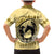 Personalized Kentucky Horse Racing Family Matching Mermaid Dress and Hawaiian Shirt Beauty and The Horse Yellow Version LT01
