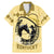 Personalized Kentucky Horse Racing Family Matching Mermaid Dress and Hawaiian Shirt Beauty and The Horse Yellow Version LT01