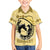 Personalized Kentucky Horse Racing Family Matching Off The Shoulder Long Sleeve Dress and Hawaiian Shirt Beauty and The Horse Yellow Version LT01