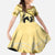 Personalized Kentucky Horse Racing Family Matching Puletasi and Hawaiian Shirt Beauty and The Horse Yellow Version LT01