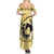 Personalized Kentucky Horse Racing Family Matching Summer Maxi Dress and Hawaiian Shirt Beauty and The Horse Yellow Version LT01