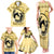 Personalized Kentucky Horse Racing Family Matching Tank Maxi Dress and Hawaiian Shirt Beauty and The Horse Yellow Version LT01