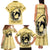 Personalized Kentucky Horse Racing Family Matching Tank Maxi Dress and Hawaiian Shirt Beauty and The Horse Yellow Version LT01
