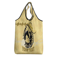 Kentucky Horse Racing Grocery Bag Beauty and The Horse Yellow Version LT01