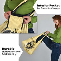 Kentucky Horse Racing Grocery Bag Beauty and The Horse Yellow Version LT01
