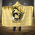 Personalized Kentucky Horse Racing Hooded Blanket Beauty and The Horse Yellow Version LT01