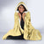 Personalized Kentucky Horse Racing Hooded Blanket Beauty and The Horse Yellow Version LT01