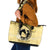 Personalized Kentucky Horse Racing 2024 Leather Tote Bag Beauty and The Horse Yellow Version