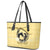 Personalized Kentucky Horse Racing 2024 Leather Tote Bag Beauty and The Horse Yellow Version