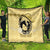 Personalized Kentucky Horse Racing Quilt Beauty and The Horse Yellow Version LT01