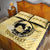 Personalized Kentucky Horse Racing Quilt Bed Set Beauty and The Horse Yellow Version LT01