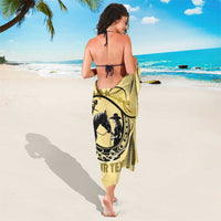 Personalized Kentucky Horse Racing Sarong Beauty and The Horse Yellow Version LT01
